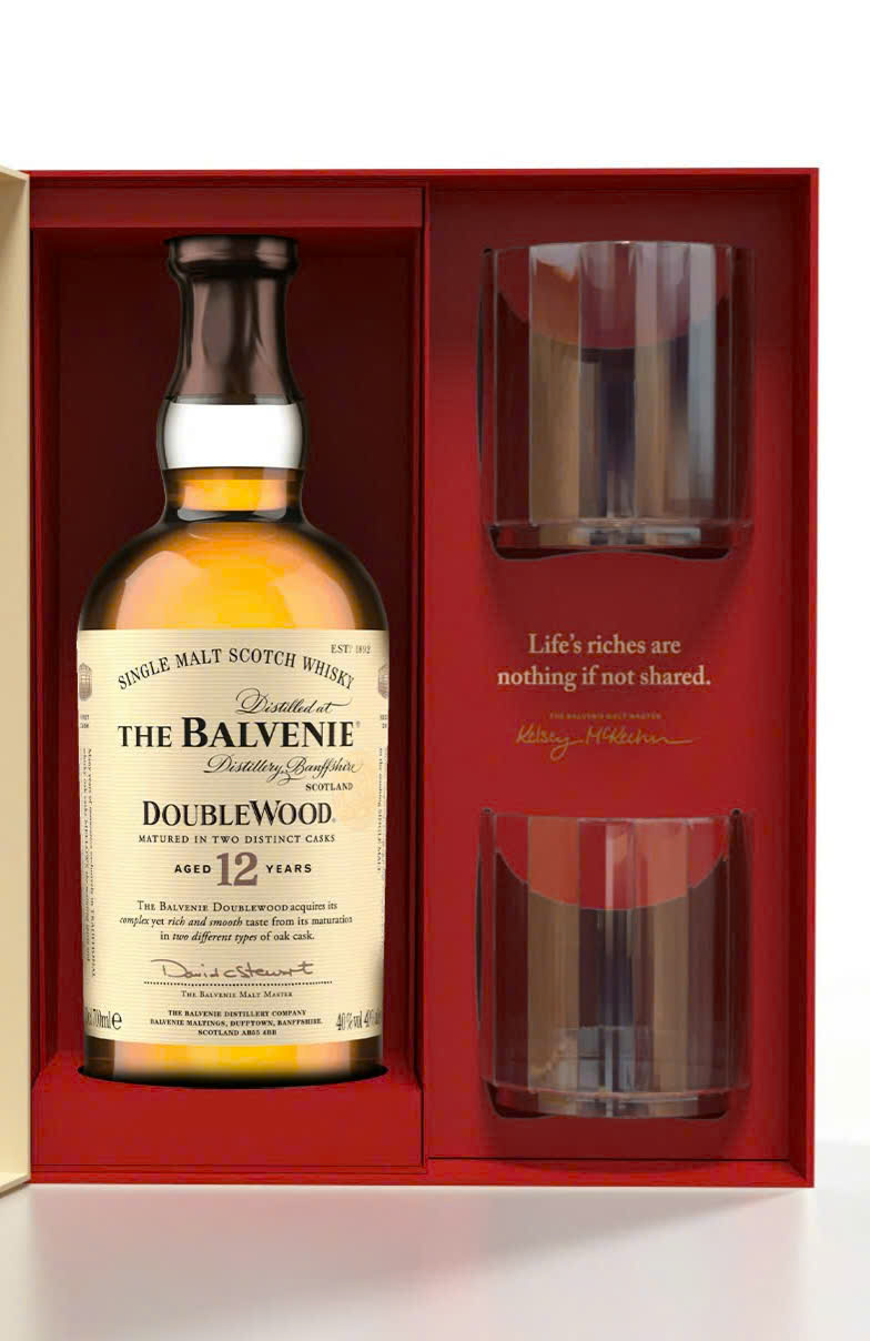 Hộp Quà Tết 2026 The Balvenie DoubleWood 12