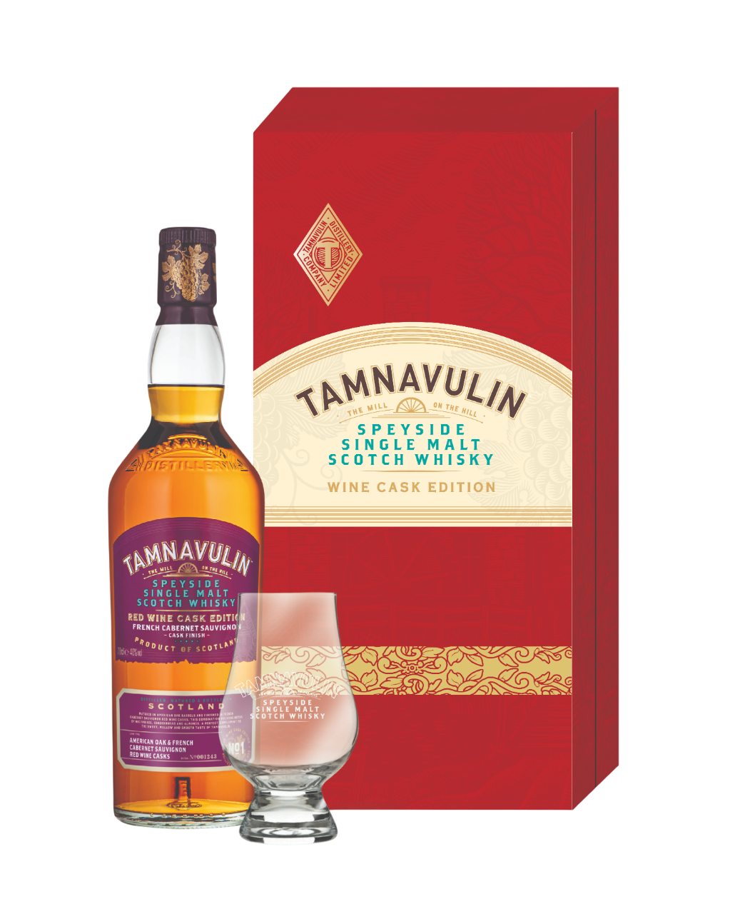Hộp Quà Tết 2026 - Tamnavulin Red Wine Cask Edition