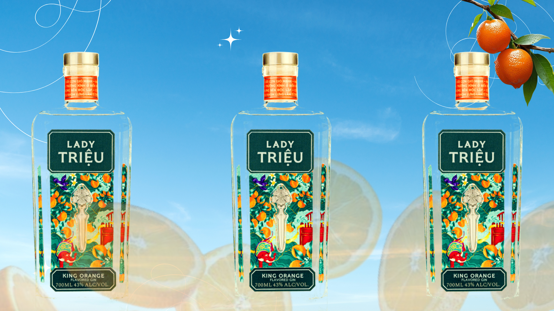 King Orange Lady Triệu: Nét Tinh Hoa Từ Vườn Quả Việt