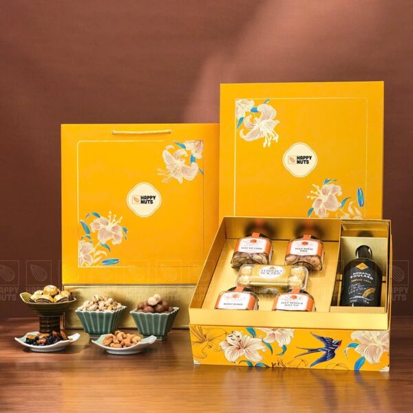 HỘP QUÀ TẾT BÁCH HỢP TÂM GIAO