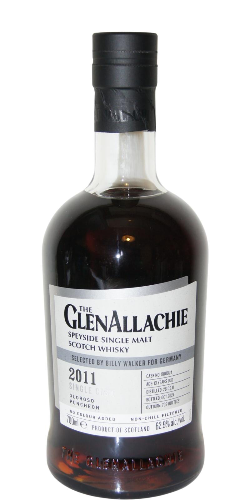 GlenAllachie 2011 PX Puncheon Cask No. 803432