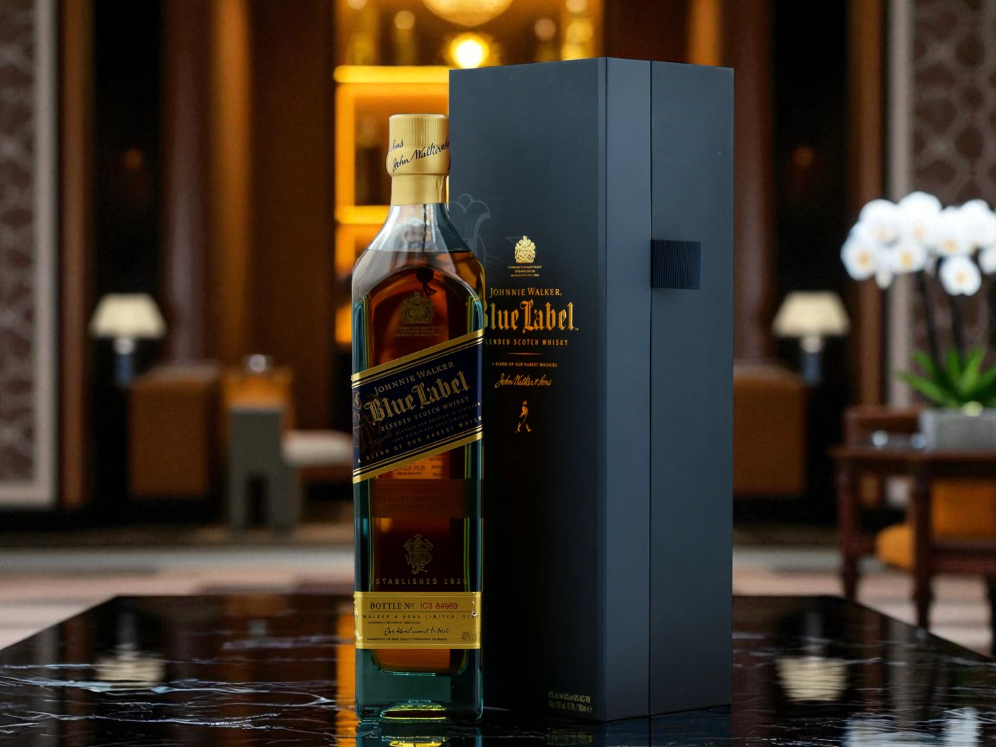 JOHNNIE WALKER BLUE LABEL – BIỂU TƯỢNG XA XỈ CỦA THẾ GIỚI WHISKY