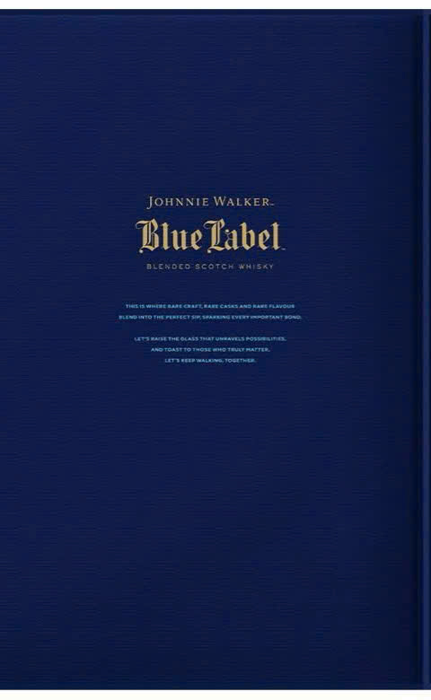 JOHNNIE WALKER BLUE LABEL – ĐỈNH CAO VINH HOA 2026