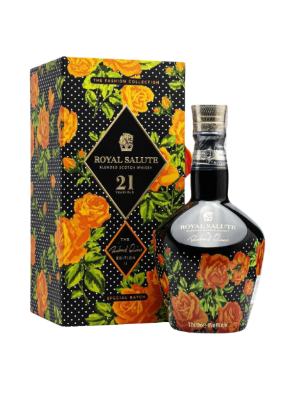 Royal Salute 21Y Richard Quinn Orange Rose Edition II