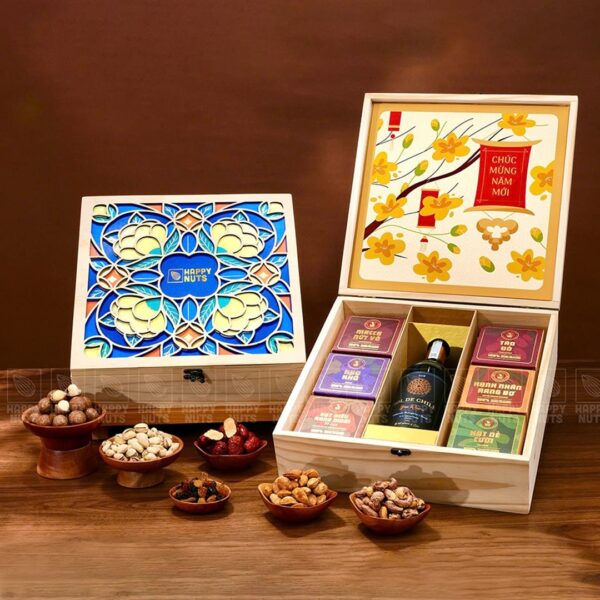 Hộp Quà Mai Lộc Cát Vàng