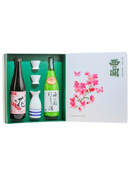 Hộp quà Đào Hoa Niên 1 (Nigori Zake x Hana)