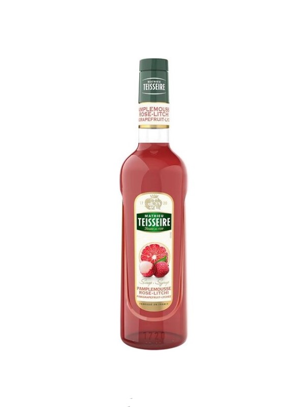 Teisseire Syrup Pink Grapefruit & Lychee