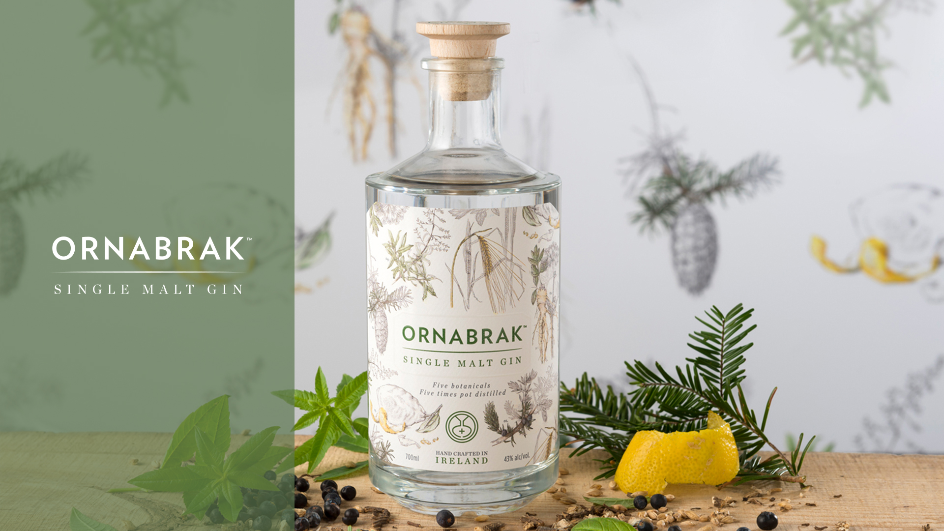 ORNABRAK SINGLE MALT – TINH HOA IRISH GIN TỪ MẠCH NHA ĐƠN NGUYÊN CHẤT