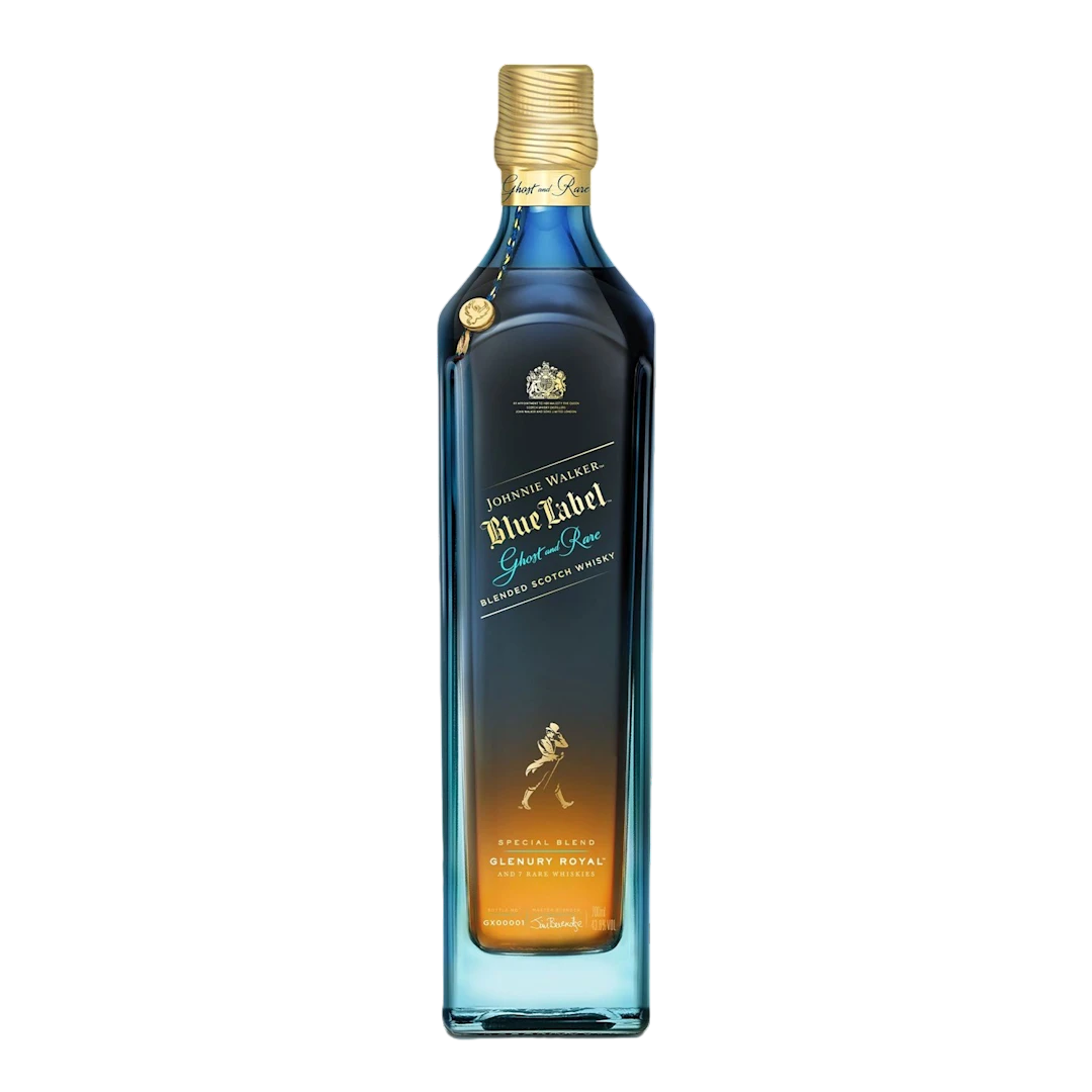 Blue Label Ghost And Rare Glenury Royal