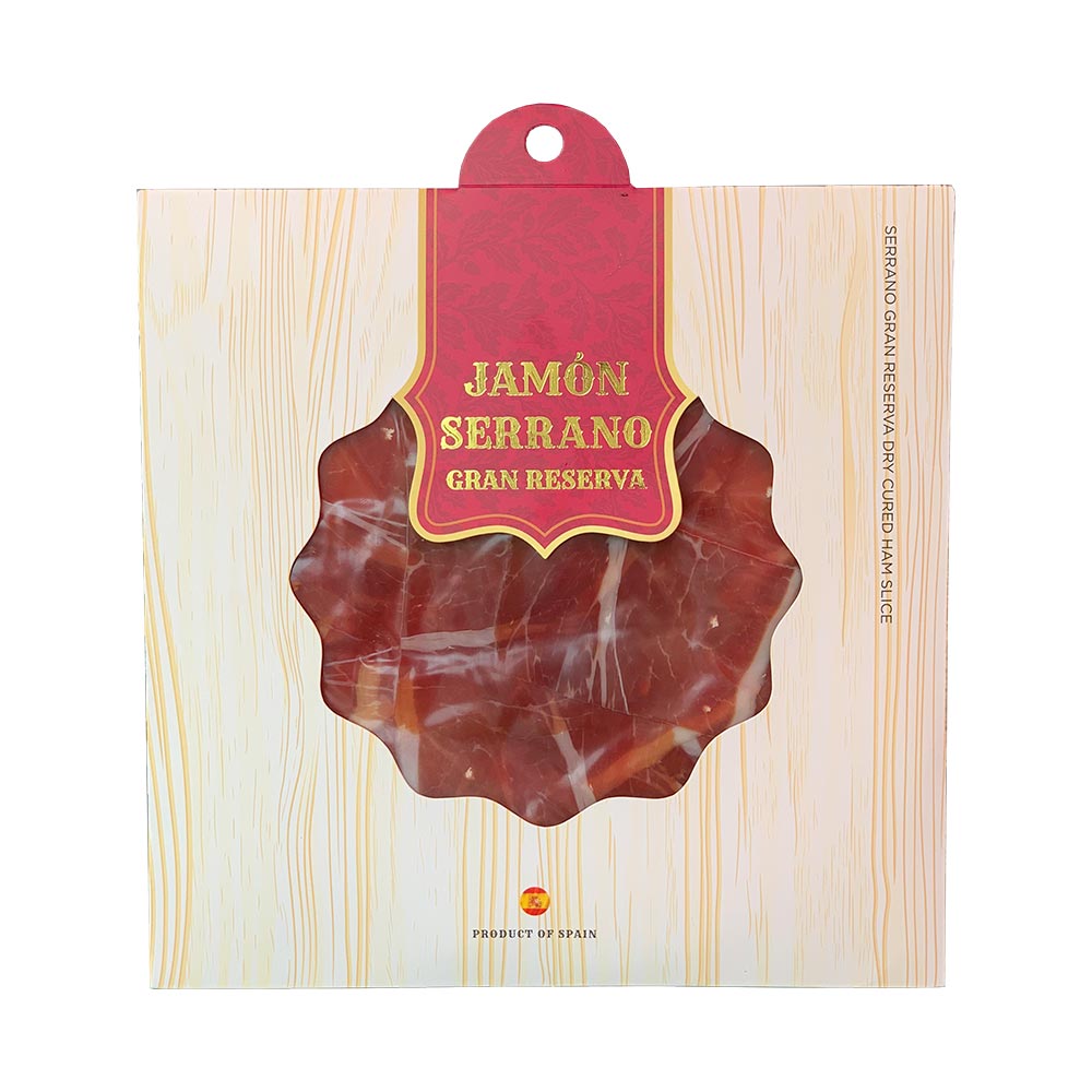 Đùi sau Serrano muối 16 tháng cắt lát 50g/100g
