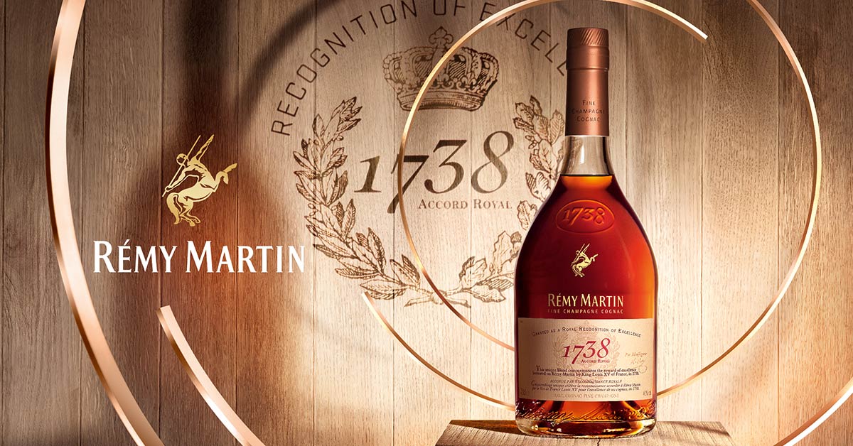 RÉMY MARTIN 1738 ACCORD ROYAL – BIỂU TƯỢNG CỦA SỰ QUÝ PHÁI VÀ TINH HOA PHÁP