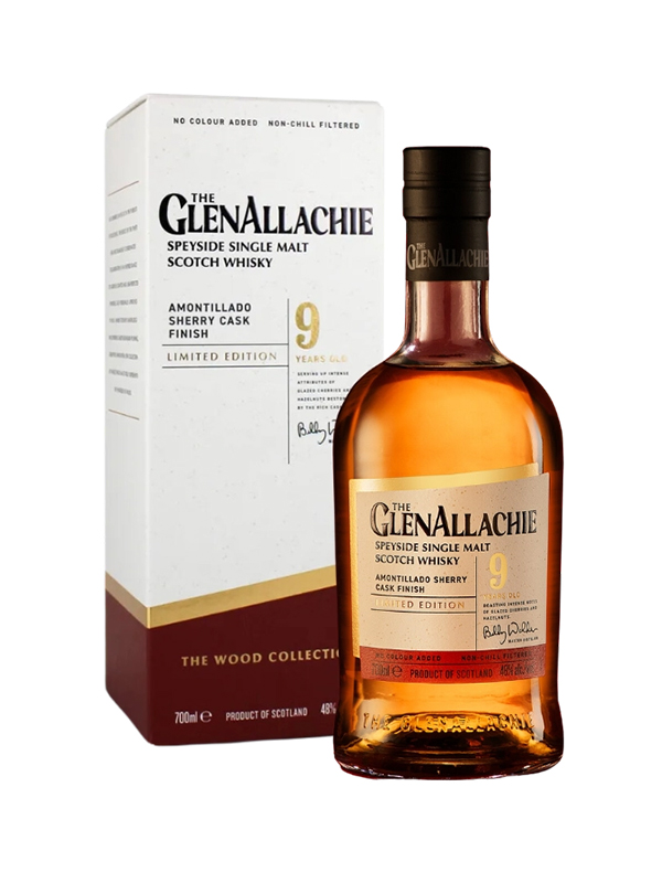 GlenAllachie 9 Năm Amontillado Sherry Cask Finish