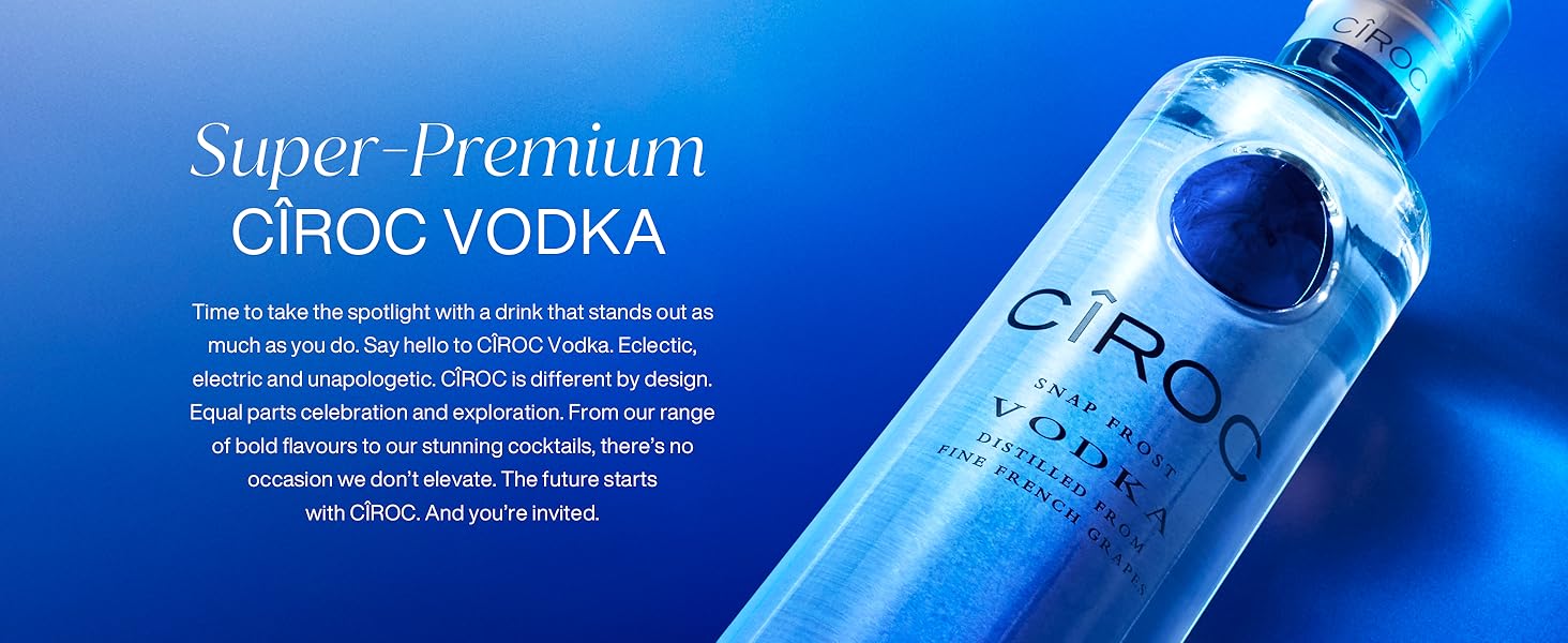 CÎROC VODKA – DÒNG VODKA SANG TRỌNG TỪ NHO PHÁP