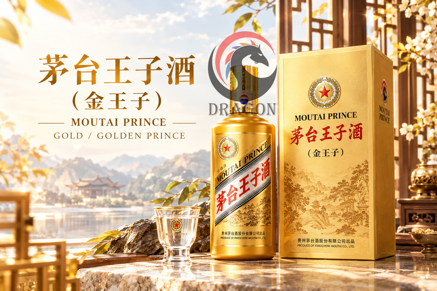 Rượu Mao Đài Hoàng Tử Vàng – Dấu Ấn Vàng Của Dòng Moutai Prince