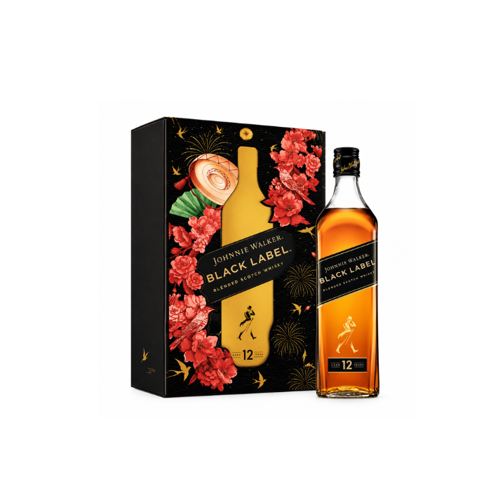 Hộp quà Tết 2027 Johnnie Walker Black Label 12 Years Old