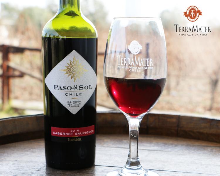 Terramater Paso Del Sol Cabernet Sauvignon – Hương Vị Đậm Nắng Gió Từ Trái Tim Chile