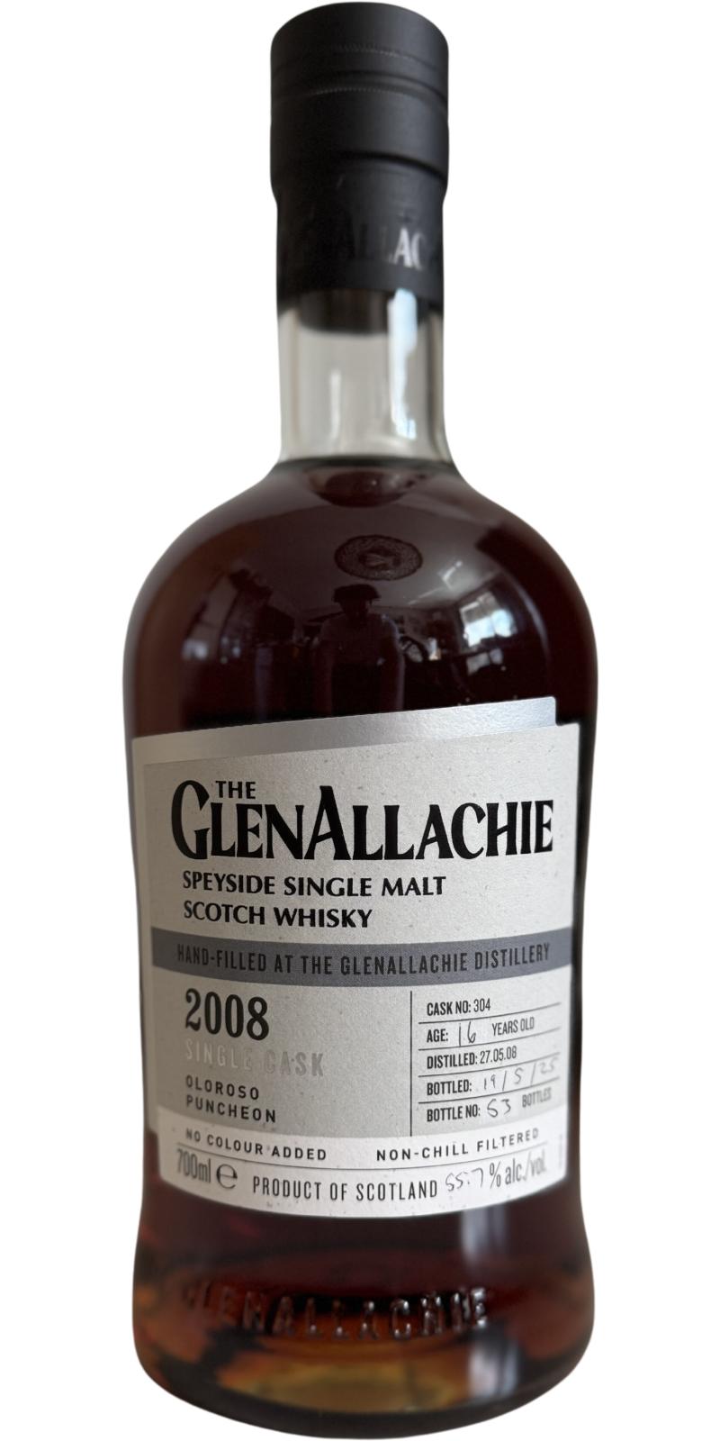 GlenAllachie 2008 Oloroso Puncheon