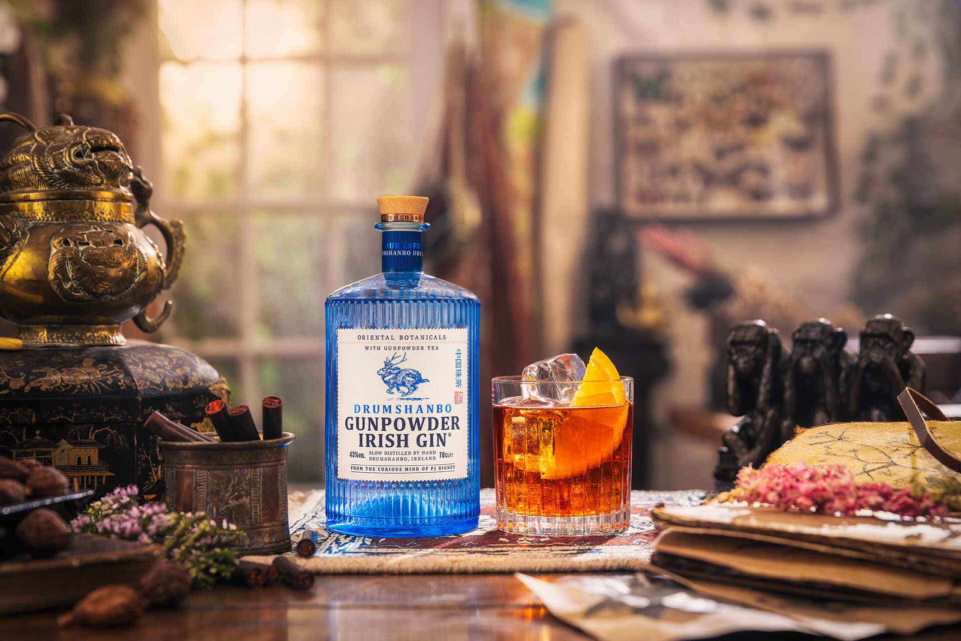Gunpowder Irish Gin – Khi trà xanh Gunpowder gặp nghệ thuật chưng cất Ireland
