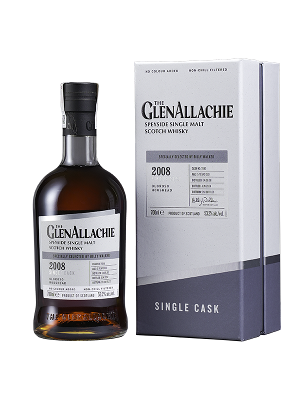 GlenAllachie 2008 Oloroso Hogshead No. 7690