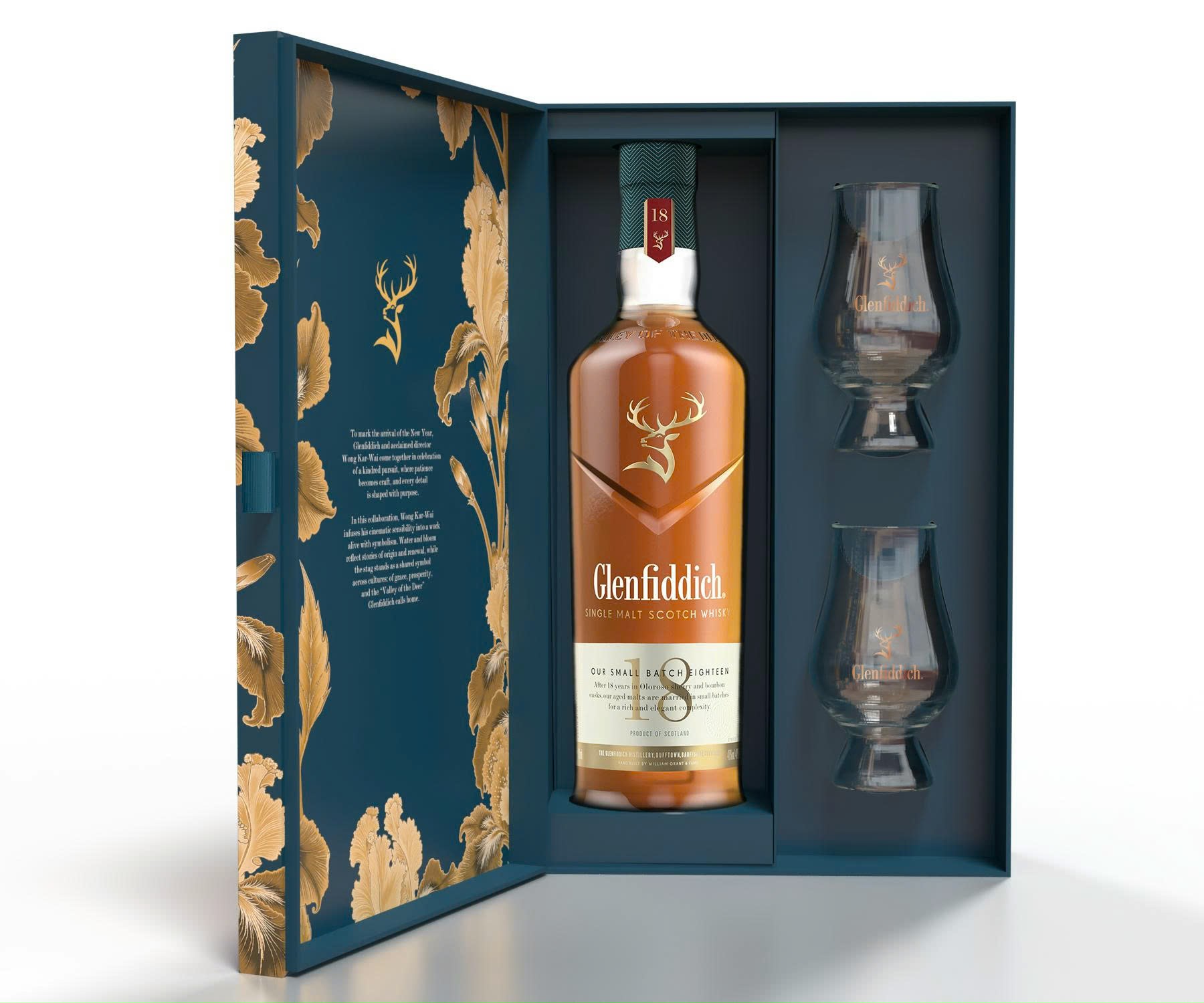 Hộp Quà Glenfiddich 18 –  From The Valley of The Deer 2026