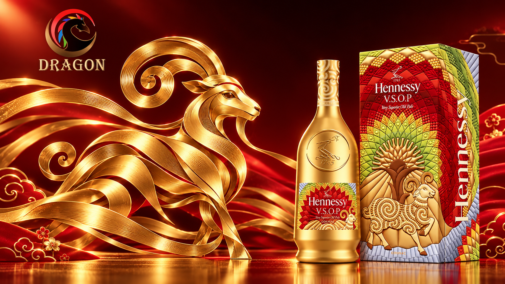 Hennessy X.O Lunar New Year 2027 – Phiên Bản Giới Hạn Năm Đinh Mùi