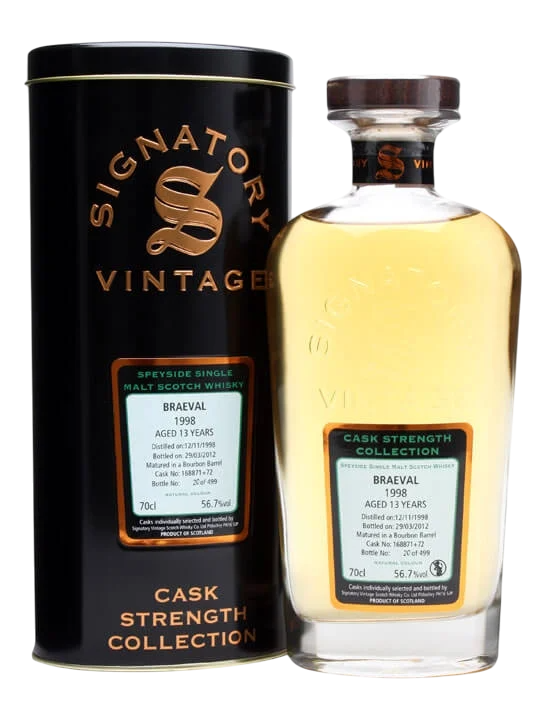 Braeval 1998 Single Malt Scotch Whisky