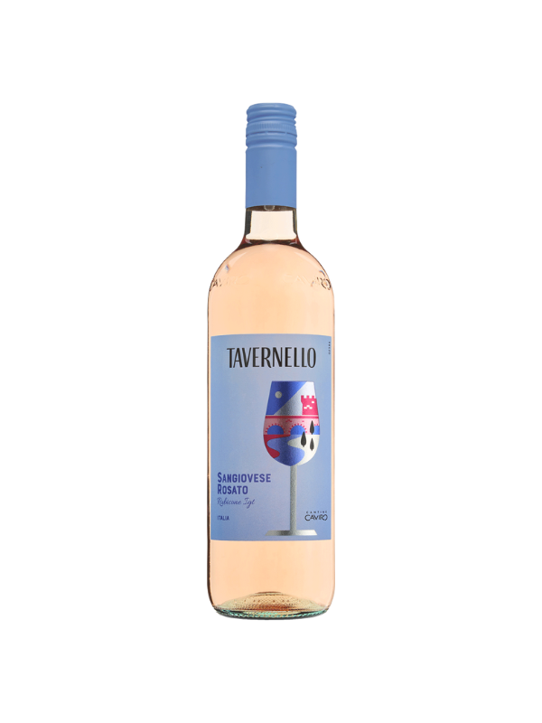 Vang hồng Tavernello Sangiovese Rosato