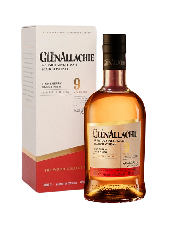 GlenAllachie 9 Year Old Amontillado Sherry Cask Finish