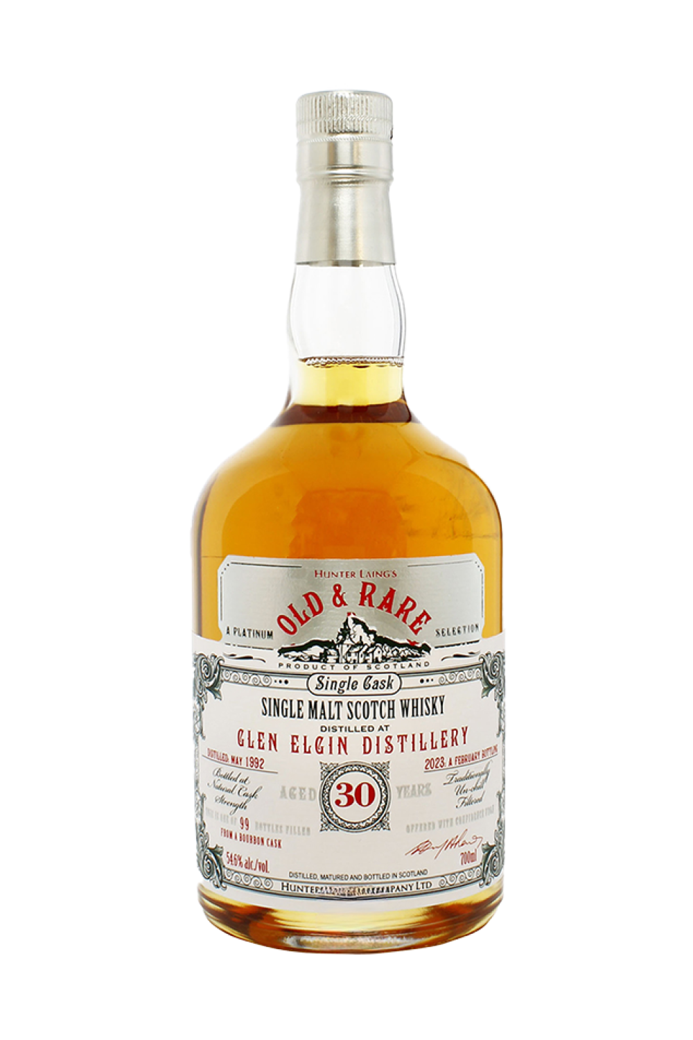 Old & Rare Glen Elgin 1992 – 30 Years Old