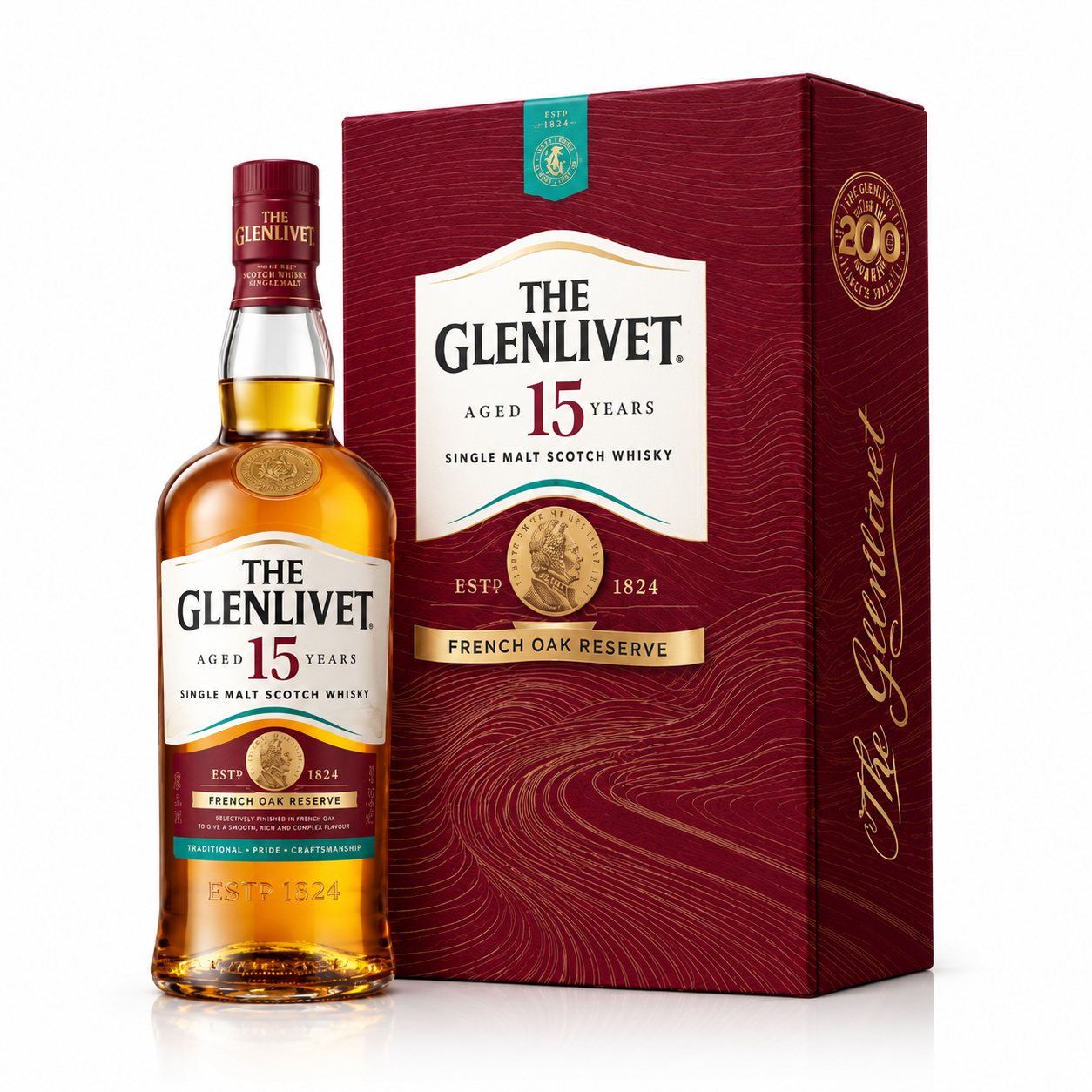 Hộp Quà Tết 2027 The Glenlivet 15 Years