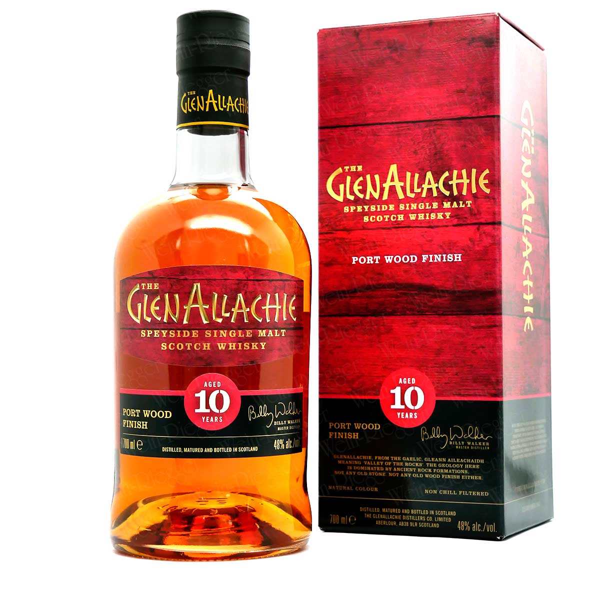 Glenallachie 10Ruby Port Wood Finish