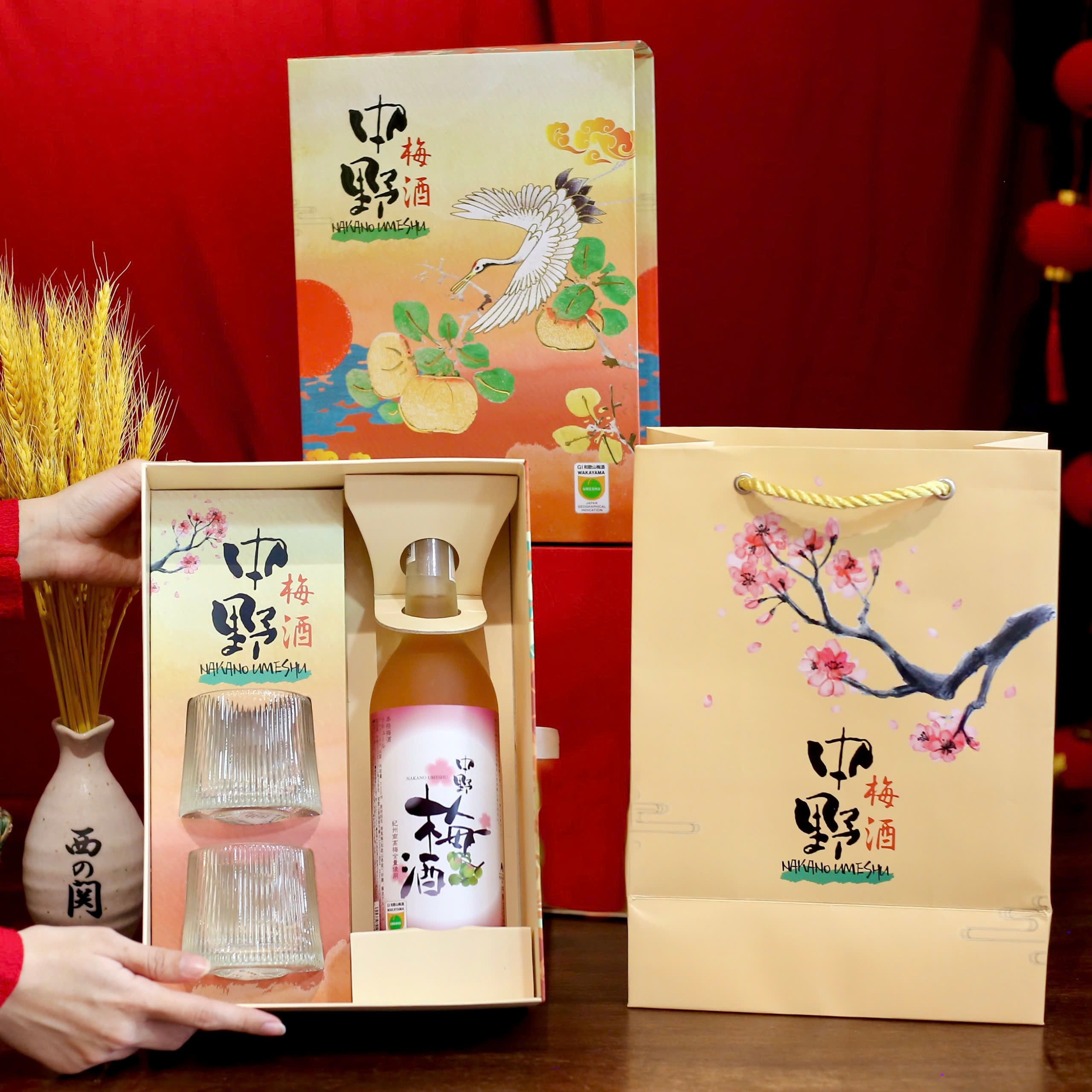 Set quà Bách Hạc Ngàn Hoa