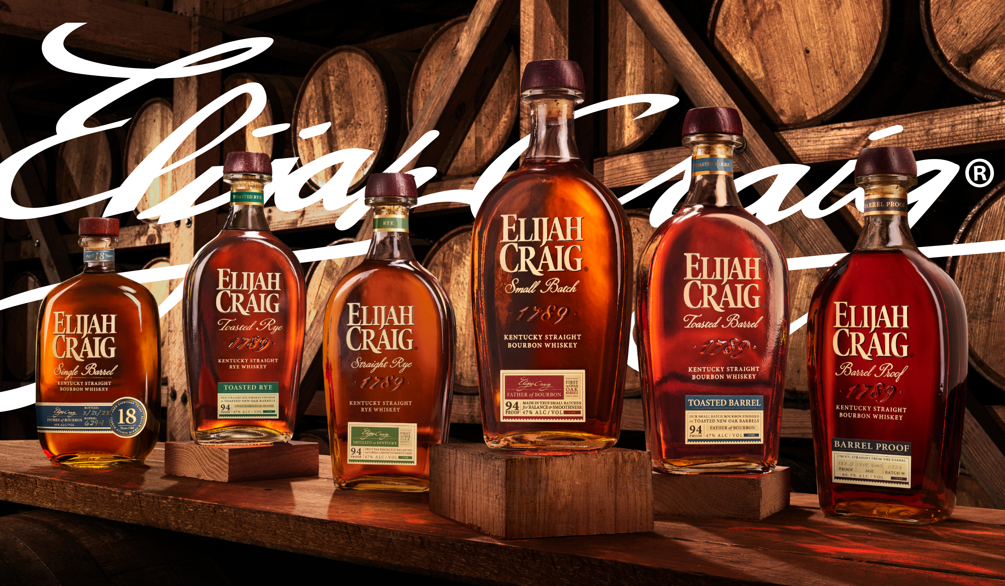ELIJAH CRAIG – HUYỀN THOẠI BOURBON MỸ VỚI DẤU ẤN THÙNG GỖ SỒI CHÁY