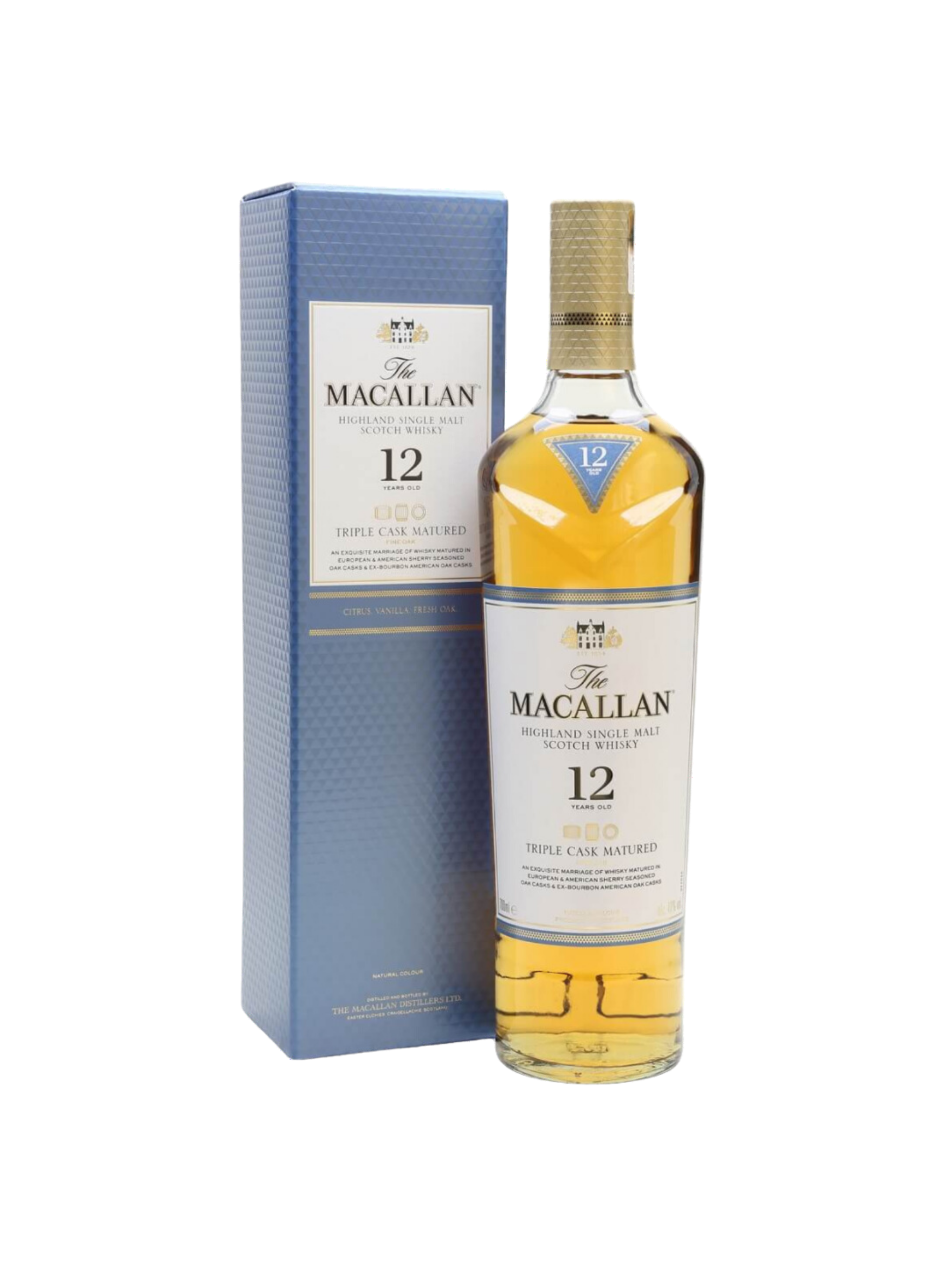 Macallan 12Y Triple Cask